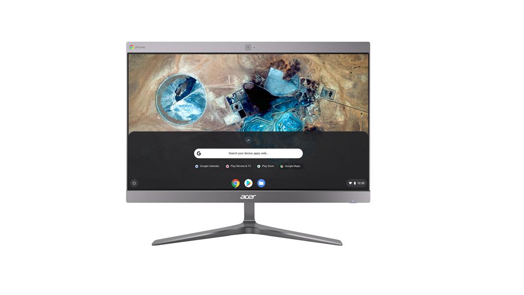 Acer Chromebase CA24I2 i3 Touch 60 5 cm 23 8 1920 x 1080 Pixels Touchscreen Intel 8de generatie Core tm i3 8 GB DDR4-SDRAM 32 GB SSD Wi-Fi 5 802 11ac 