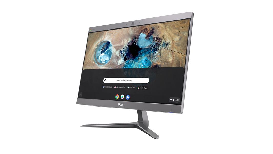 Acer Chromebase 24 CA24I2 i3 Touch 60,5 cm (23.8"") 1920 x 1080 Pixels Touchscreen Intel® 8de generatie Core™ i3 8 GB DDR4-SDRAM 32 GB SSD Wi-Fi 5 (80