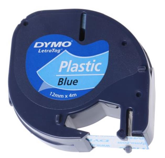 DYMO S0721650 labelprinter-tape Zwart op blauw