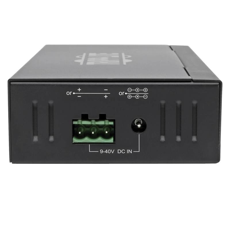 Tripp Lite U360-010-IND interface hub USB 3.2 Gen 1 (3.1 Gen 1) Type-B 5000 Mbit/s Zwart