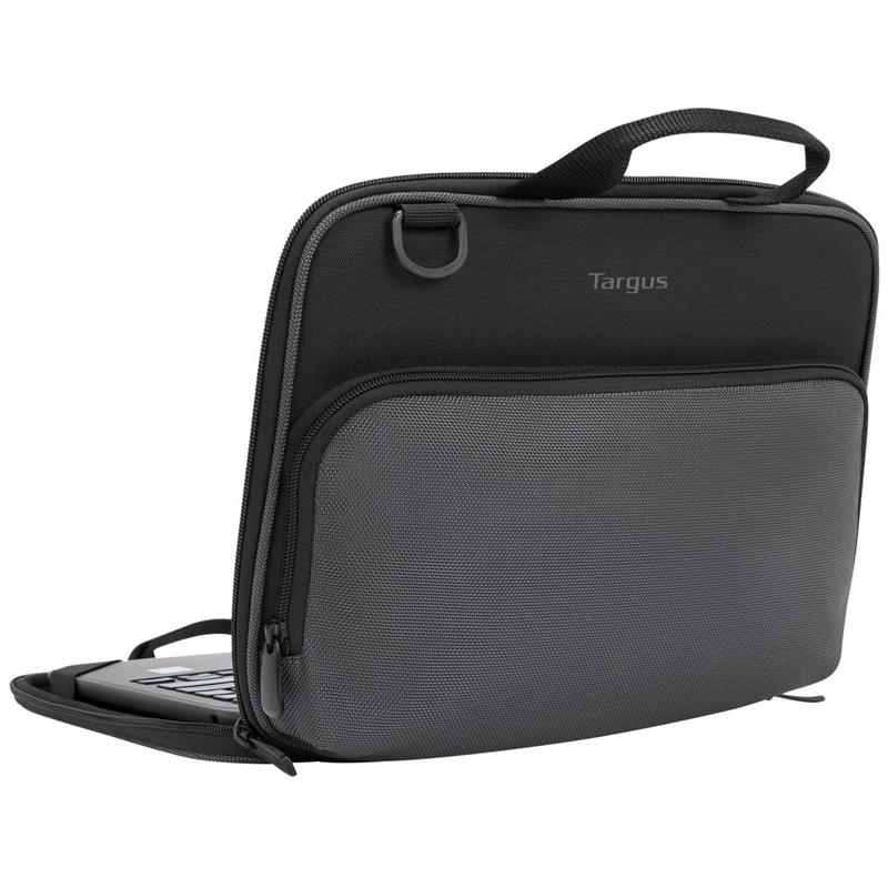 Targus TED006GL notebooktas 29,5 cm (11.6"") Aktetas/klassieke tas Zwart, Grijs