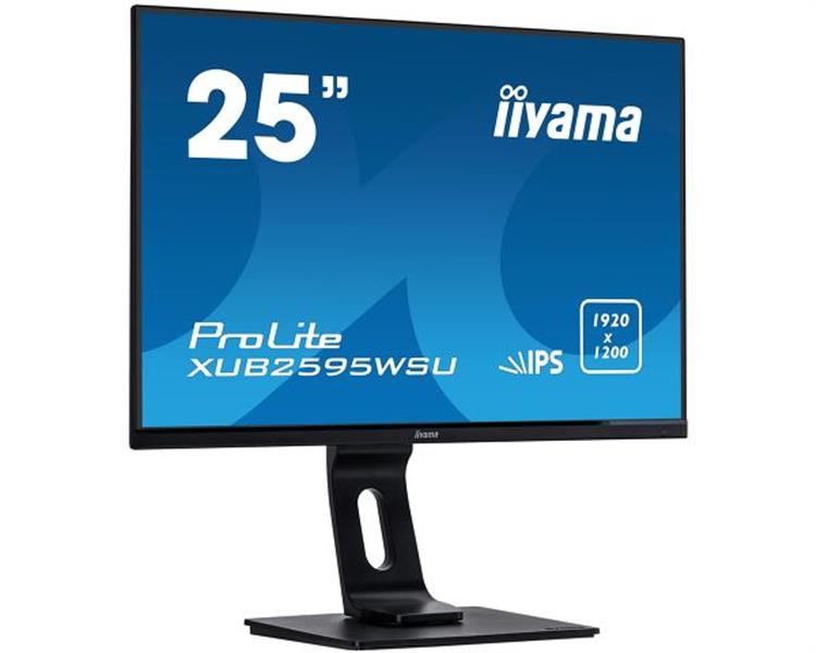 iiyama ProLite XUB2595WSU-B1 LED display 63,5 cm (25"") 1920 x 1200 Pixels WUXGA Flat Mat Zwart