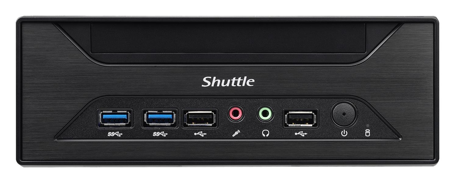 Shuttle XP? slim XH310R PC/workstation barebone Zwart Intel® H310 LGA 1151 (Socket H4)