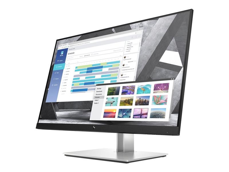 HP E-Series E27q G4 QHD 68,6 cm (27"") 2560 x 1440 Pixels Quad HD Zwart