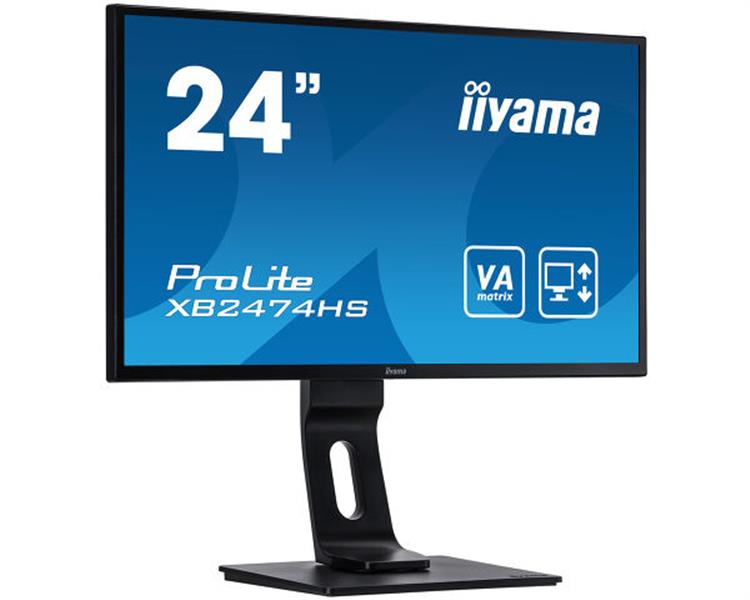 iiyama ProLite XB2474HS-B2 LED display 59,9 cm (23.6"") 1920 x 1080 Pixels Full HD Flat Mat Zwart