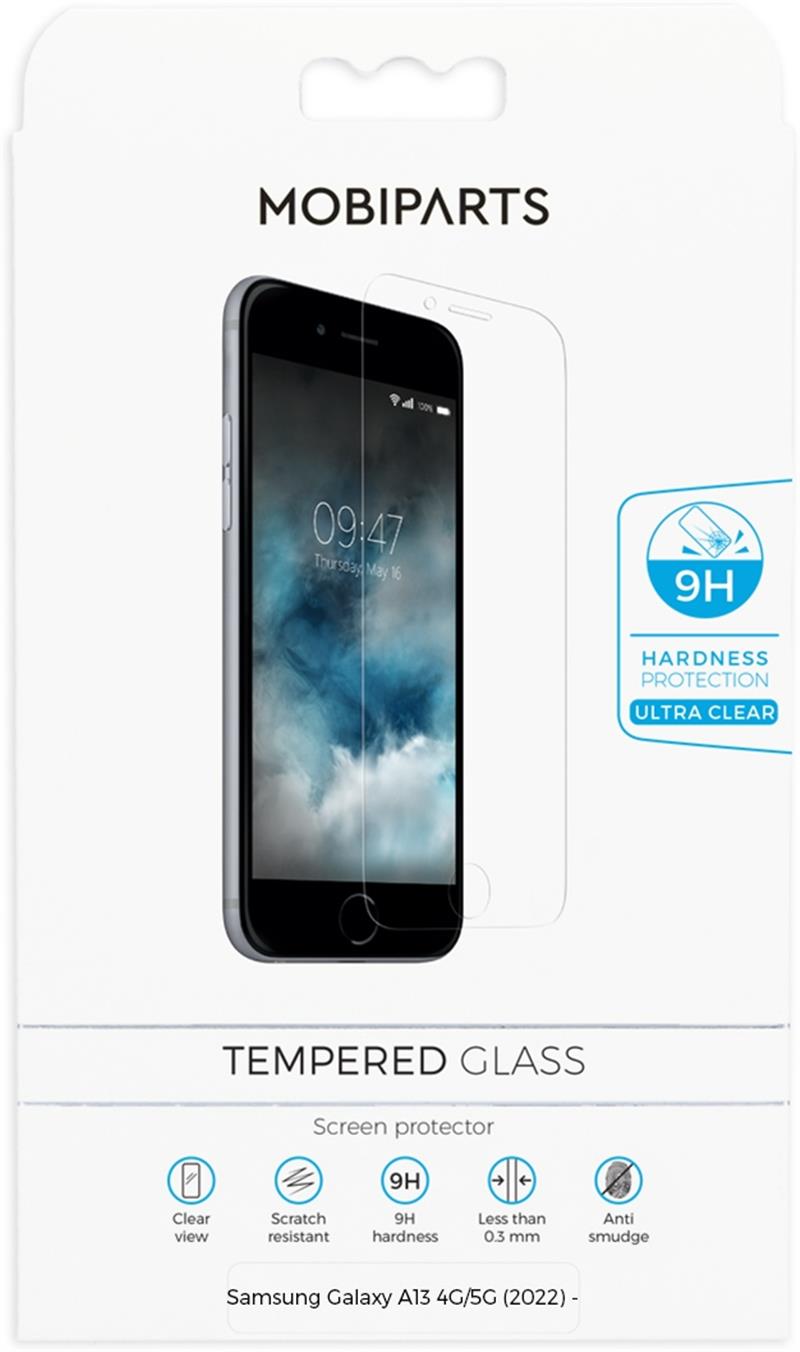 Mobiparts Regular Tempered Glass Samsung Galaxy A13 4G/5G (2022) - 10 Pack