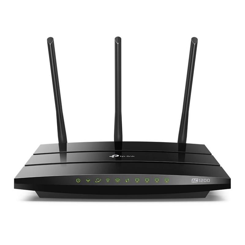 TP-LINK Archer VR400 draadloze router Dual-band (2.4 GHz / 5 GHz) Gigabit Ethernet 3G 4G Zwart