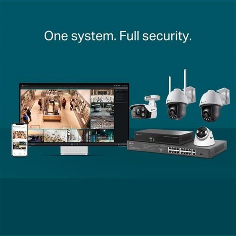 TP-Link VIGI C540-W V1 Torentje IP-beveiligingscamera Binnen & buiten 2560 x 1440 Pixels Plafond/muur