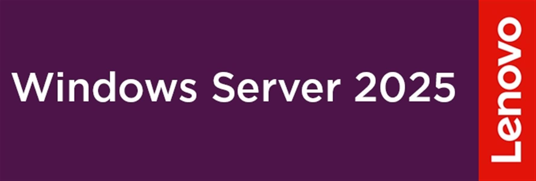 Lenovo Windows Server 2025 Remote Desktop Services Client Access License (CAL) Licentie