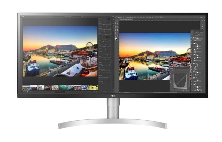 LG 34WL850-W LED display 86,4 cm (34"") 3440 x 1440 Pixels UltraWide Quad HD Flat Zwart, Zilver