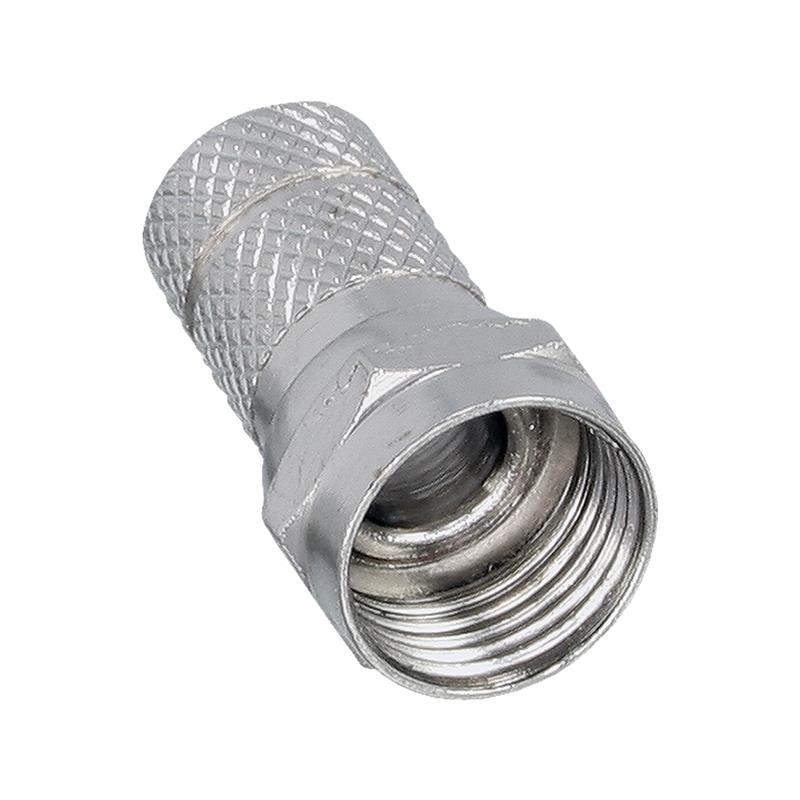 InLine F-connector voor coaxkabel met 8 2mm kabelmantel