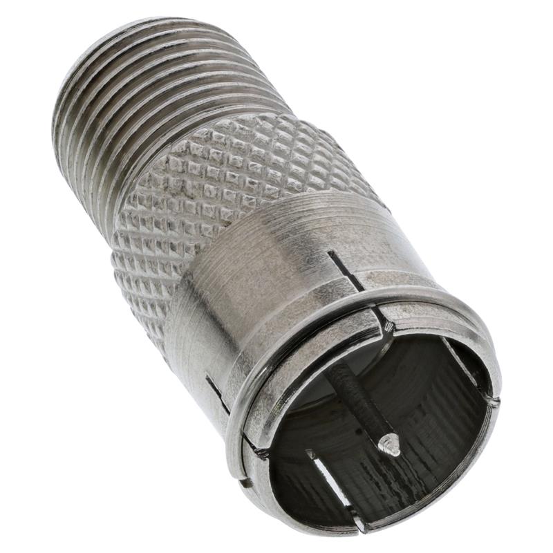 InLine Adapter F-Quick-Male SAT auf F-Female SAT 