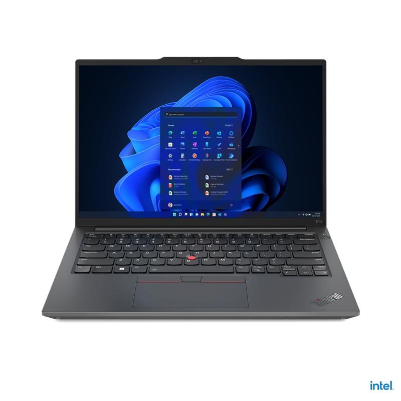 Lenovo ThinkPad E14 Laptop 35,6 cm (14"") WUXGA Intel® Core™ i5 i5-1335U 8 GB DDR4-SDRAM 256 GB SSD Wi-Fi 6 (802.11ax) Windows 11 Pro Grafiet, Zwart