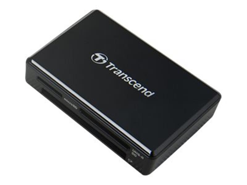Transcend geheugenkaartlezer Micro-USB Zwart