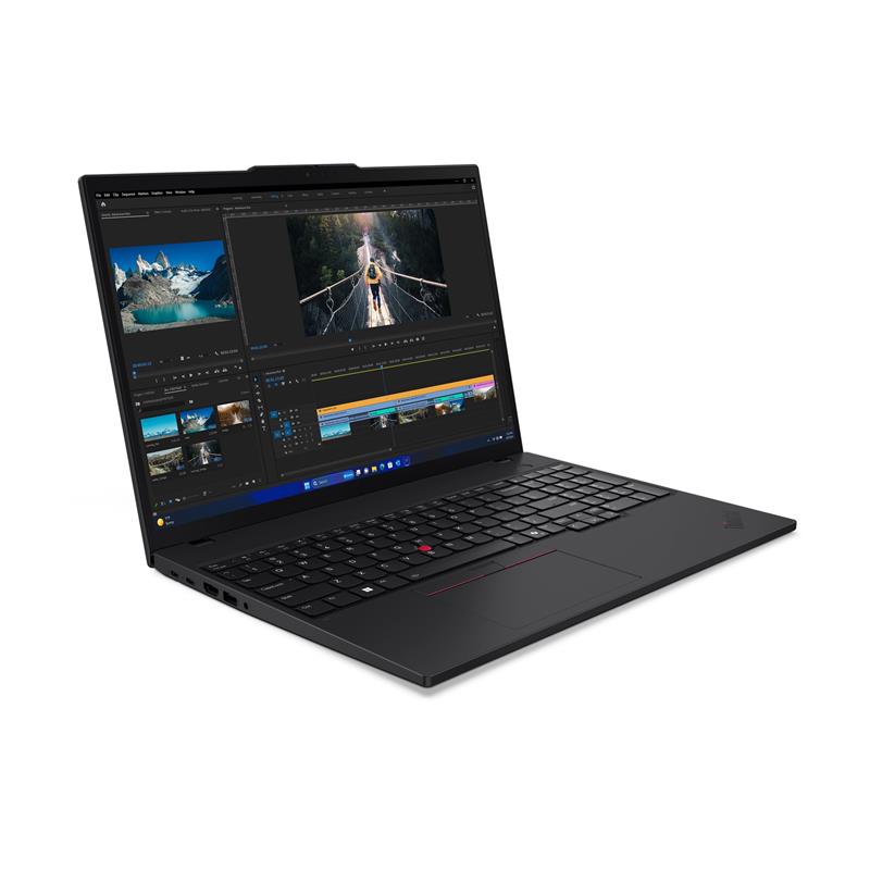 Lenovo ThinkPad T16 Gen 3 Intel Core Ultra 5 125U Laptop 40,6 cm (16"") WUXGA 16 GB DDR5-SDRAM 512 GB SSD Wi-Fi 6E (802.11ax) Windows 11 Pro Zwart