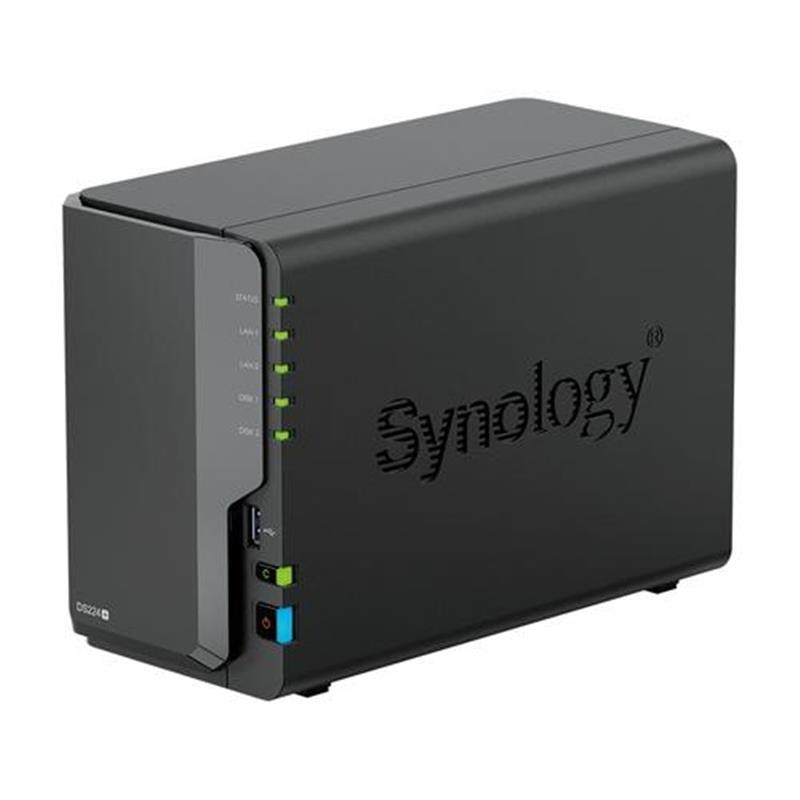 Synology DiskStation data-opslag-server NAS Desktop Ethernet LAN Zwart J4125