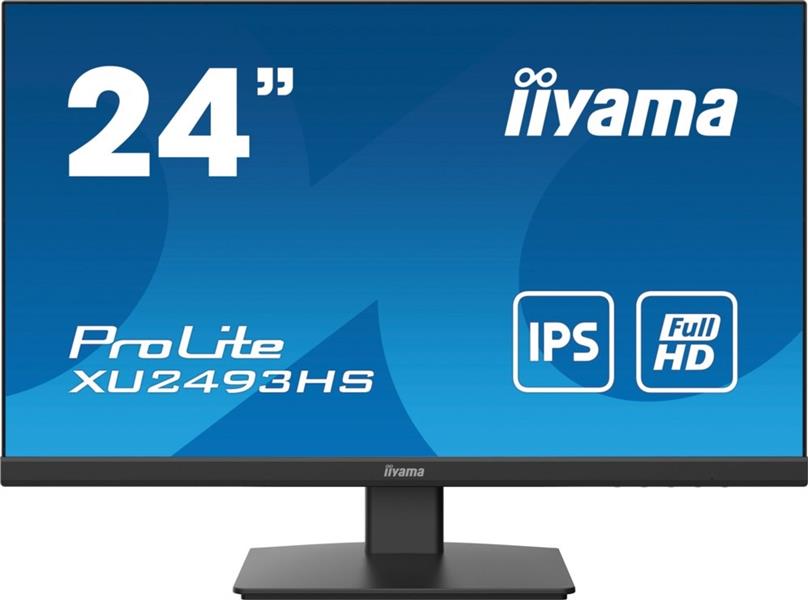 iiyama XU2493HS-B5 computer monitor 61 cm (24"") 1920 x 1080 Pixels Full HD LED Zwart