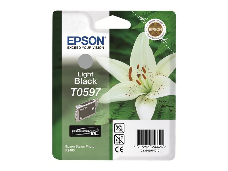 Epson Lily inktpatroon Light Black T0597 Ultra Chrome K3