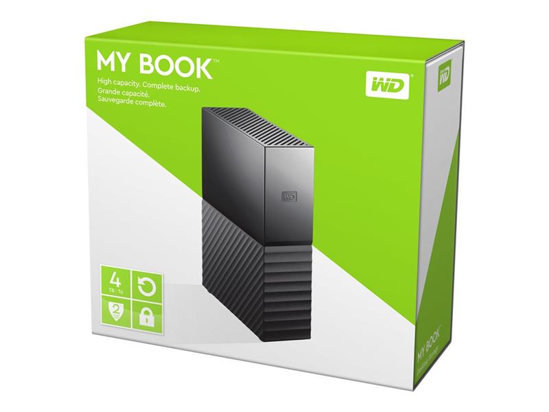 WD HDex 3.5 USB3 4TB My Book black