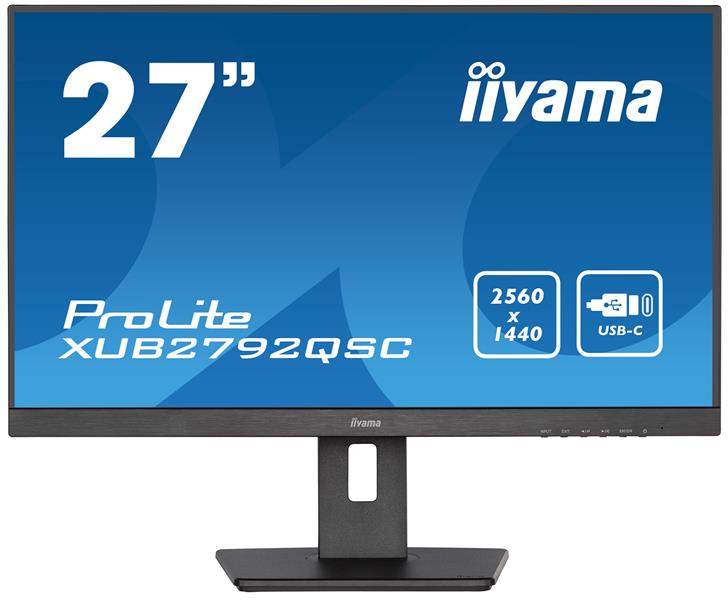 iiyama ProLite 68,6 cm (27"") 2560 x 1440 Pixels Wide Quad HD LED Zwart