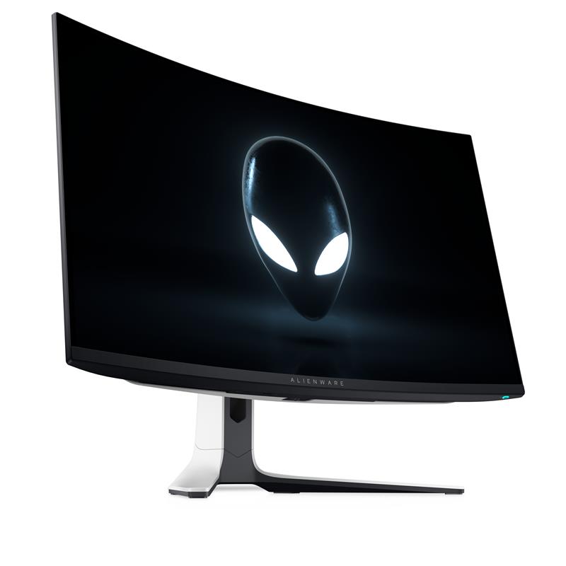 Alienware AW3225QF computer monitor 81,3 cm (32"") 3840 x 2160 Pixels 4K Ultra HD QD-OLED Zwart, Wit
