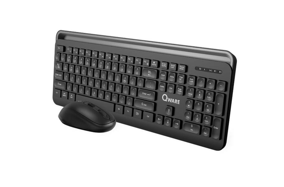 QWARE Draadloze Muis en Toetsenbordcombo QWERTY