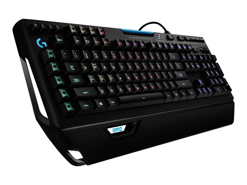 Logitech G G910 toetsenbord USB QWERTY US International Zwart