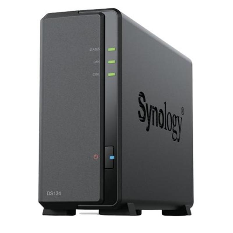 Synology DiskStation data-opslag-server NAS Desktop Ethernet LAN Zwart RTD1619B