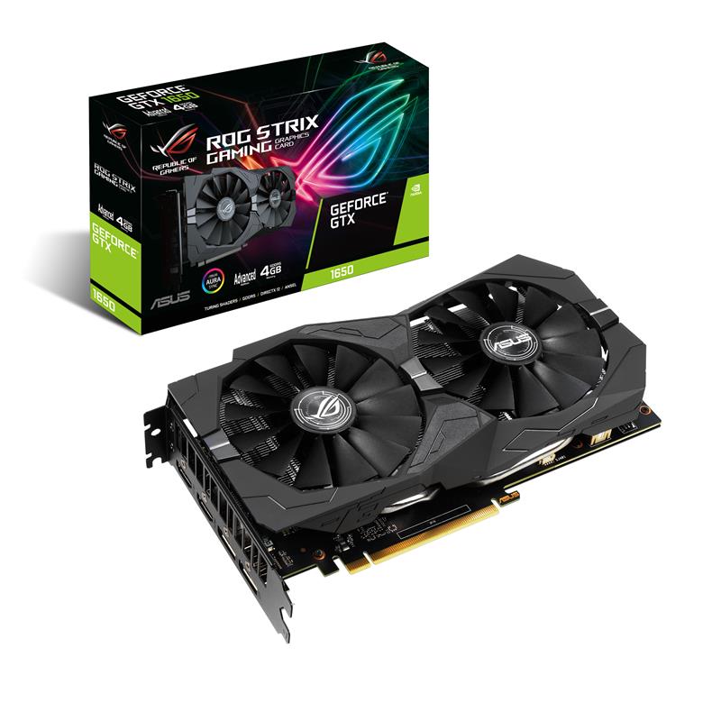 ASUS ROG -STRIX-GTX1650-A4G-GAMING NVIDIA GeForce GTX 1650 4 GB GDDR5