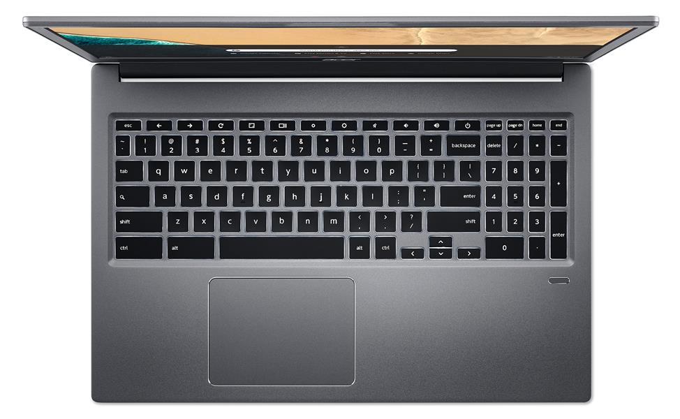 Acer Chromebook 715 CB715-1WT-31F6 39,6 cm (15.6"") Touchscreen Full HD Intel® Core™ i3 i3-8130U 8 GB DDR4-SDRAM 64 GB eMMC Wi-Fi 5 (802.11ac) ChromeO