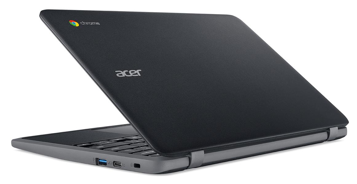 Acer Chromebook 11 C732LT-C76L 29,5 cm (11.6"") Touchscreen HD Intel® Celeron® N3450 4 GB LPDDR4-SDRAM 32 GB eMMC Wi-Fi 5 (802.11ac) ChromeOS Zwart