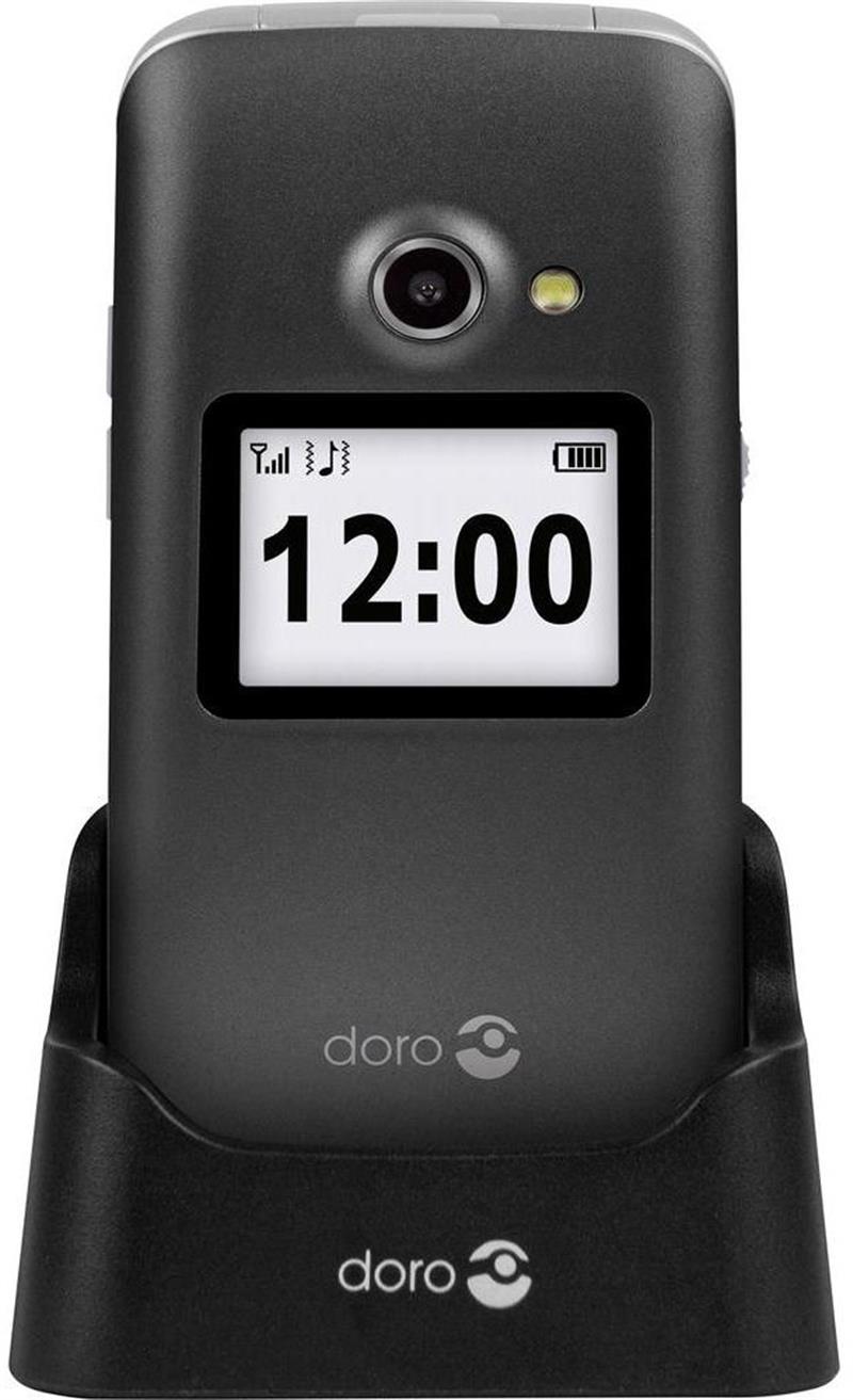 Doro 2424 6 1 cm 2 4 92 g Grijs Seniorentelefoon