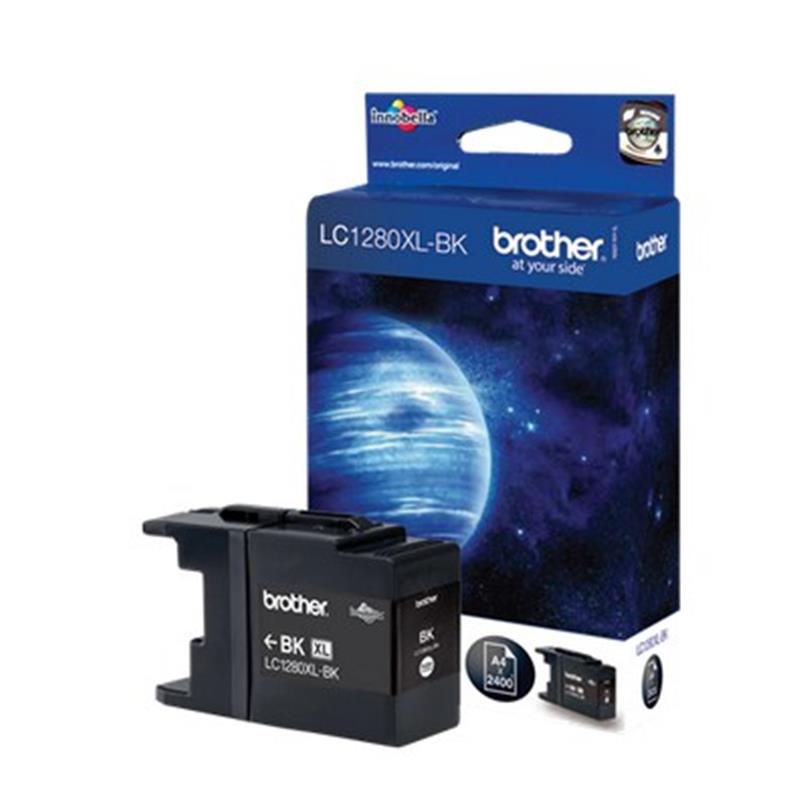 Brother LC1280XLBK Origineel Zwart 1 stuk(s)