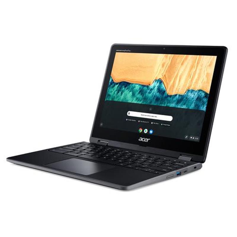 Acer Chromebook Spin 512 R851TN-C4TS 30,5 cm (12"") Touchscreen Intel® Celeron® N4100 4 GB LPDDR4-SDRAM 32 GB eMMC Wi-Fi 5 (802.11ac) ChromeOS Zwart