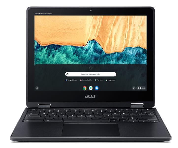Acer Chromebook Spin 512 R851TN-C4TS 30,5 cm (12"") Touchscreen Intel® Celeron® N4100 4 GB LPDDR4-SDRAM 32 GB eMMC Wi-Fi 5 (802.11ac) ChromeOS Zwart