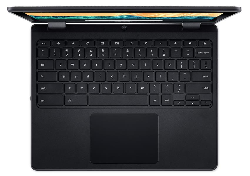 Acer Chromebook Spin 512 R851TN-C4TS 30,5 cm (12"") Touchscreen Intel® Celeron® N4100 4 GB LPDDR4-SDRAM 32 GB eMMC Wi-Fi 5 (802.11ac) ChromeOS Zwart