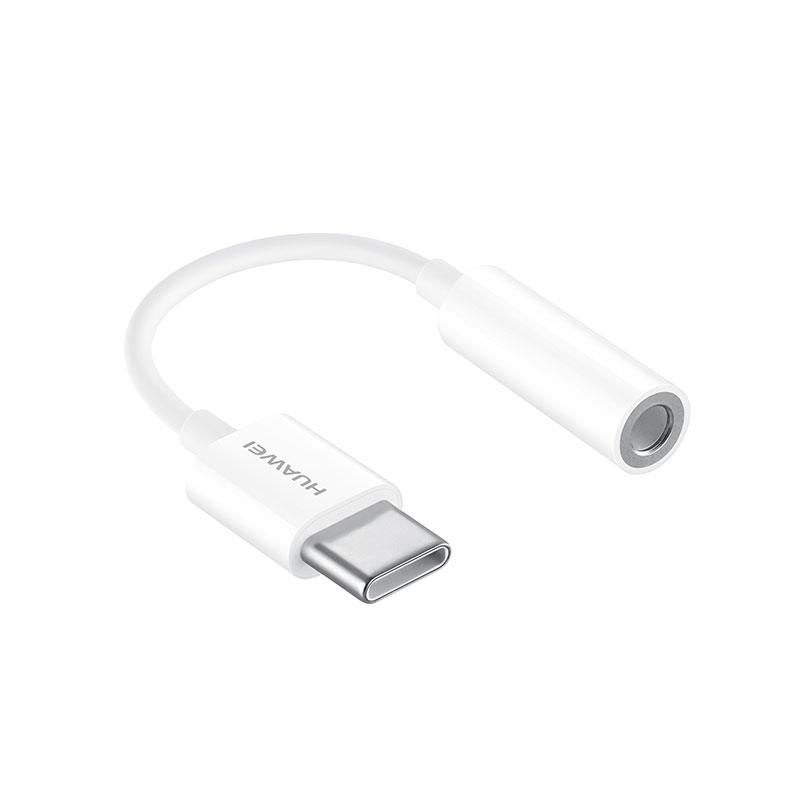 CM20 Huawei USB-C to 3 5mm Adapter White