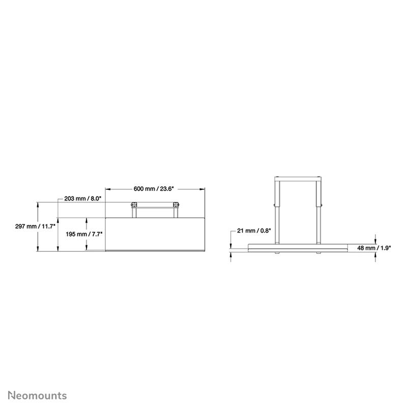 Neomounts multimedia steun