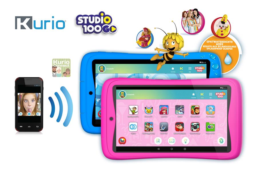 Kurio Tab Connect Studio 100 roze 7 inch 16 GB