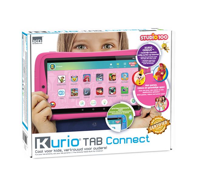 Kurio Tab Connect Studio 100 roze 7 inch 16 GB