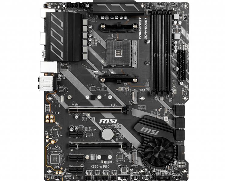 MSI X570-A PRO moederbord Socket AM4 ATX AMD X570