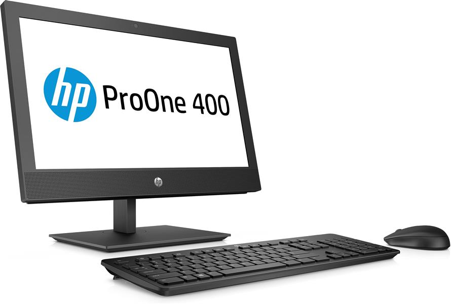 HP ProOne 400 G5 50,8 cm (20"") 1600 x 900 Pixels Intel® 9ste generatie Core™ i5 8 GB DDR4-SDRAM 256 GB SSD Zwart Alles-in-één-pc