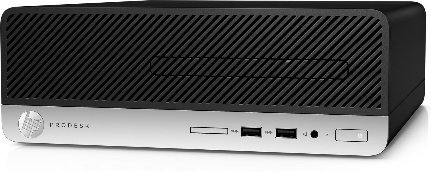 HP ProDesk 400 G6 Intel® 9ste generatie Core™ i5 i5-9500 8 GB DDR4-SDRAM 256 GB SSD SFF Zwart PC Windows 10 Pro