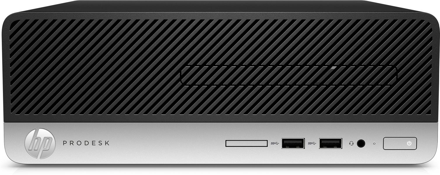 HP ProDesk 400 G6 Intel® 9ste generatie Core™ i5 i5-9500 8 GB DDR4-SDRAM 256 GB SSD SFF Zwart PC Windows 10 Pro