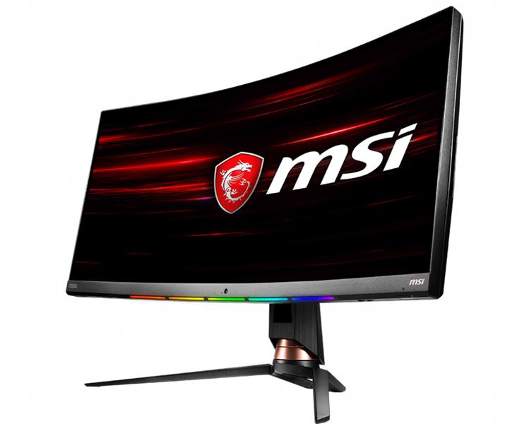 MSI Optix MPG341CQR LED display 86,4 cm (34"") 3440 x 1440 Pixels UltraWide Quad HD LCD Gebogen Mat Zwart