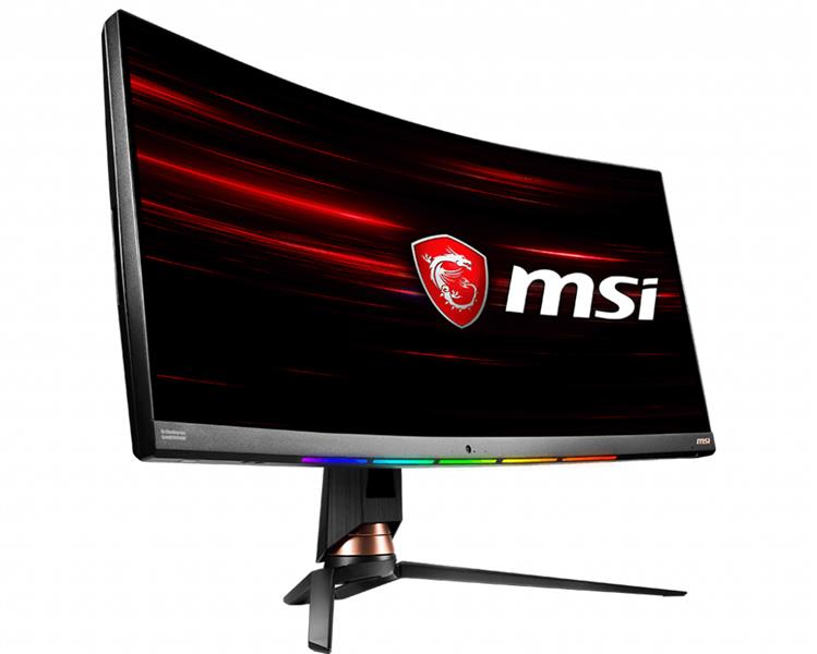 MSI Optix MPG341CQR LED display 86,4 cm (34"") 3440 x 1440 Pixels UltraWide Quad HD LCD Gebogen Mat Zwart