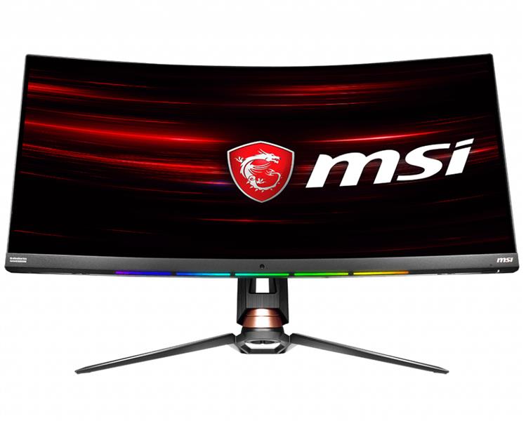 MSI Optix MPG341CQR LED display 86,4 cm (34"") 3440 x 1440 Pixels UltraWide Quad HD LCD Gebogen Mat Zwart