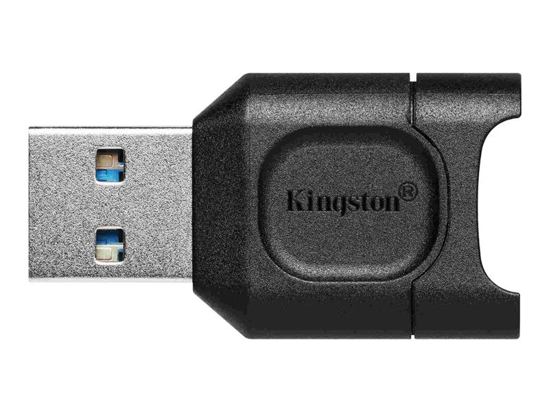 Kingston Technology MobileLite Plus geheugenkaartlezer Zwart USB 3 2 Gen 1 3 1 Gen 1 Type-A