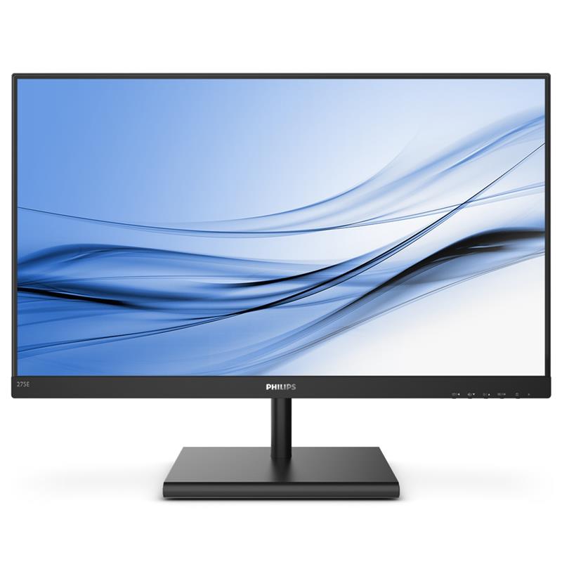 Philips E Line 275E1S/00 LED display 68,6 cm (27"") 2560 x 1440 Pixels Quad HD Zwart