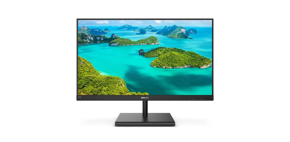 Philips E Line 275E1S/00 LED display 68,6 cm (27"") 2560 x 1440 Pixels Quad HD Zwart